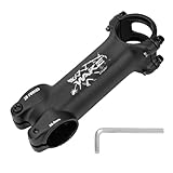 CYSKY 10 Degree Bike Stem 31.8mm 100mm MTB Stem Mountain Bike Stem Riser Short Handlebar Extender for MTB Road BMX City Bike Bicycle (10 Degree 31.8 x 100mm)