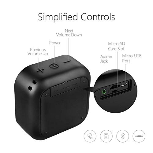 Enceinte Bluetooth étanche pour répondre au téléphone en kit mains libres - 3
