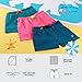 BRISIRA Boys Swim Trunks Bathing Suit Compression Boxer Brief Liner Swim Shorts Swimsuit Anti-Chafe Toddler Kids Youth Teen Hotpink
