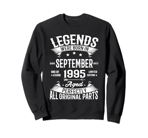 Legends Were Born in September 1995 31st Birthday 31 Yrs Old �g���[�i�[