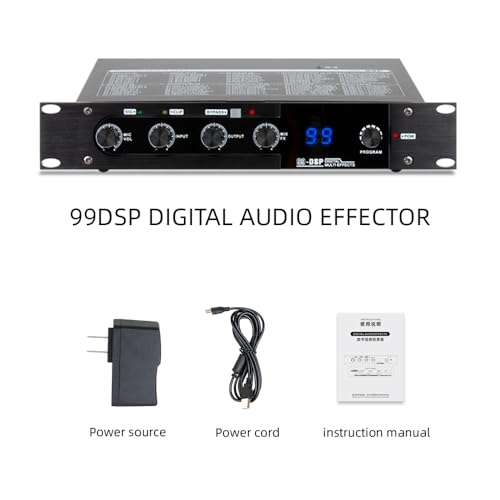 image for summina Karaoke Mixer Reverberator 99 DSP Digital Audio Effector Stere