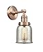 Innovations 203-AC-G58 1 Light Sconce, Antique Copper