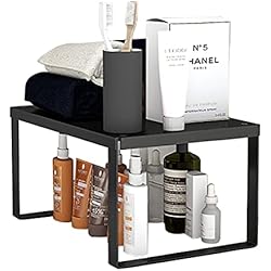 Estanteria Sobremesa Cocina YunNasi Estante en Acero Inoxidable Estante Organizador de Cocina para Almacenamiento de Cocina Almacenamiento de Baño Organizador de Maquillaje Organizador de Armario(1 Unidad, M: 30 x20x15cm)
