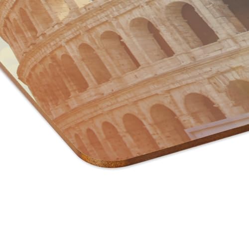 Sets de table souples en liège napperons grand format vue de Rome et Colisée - 4