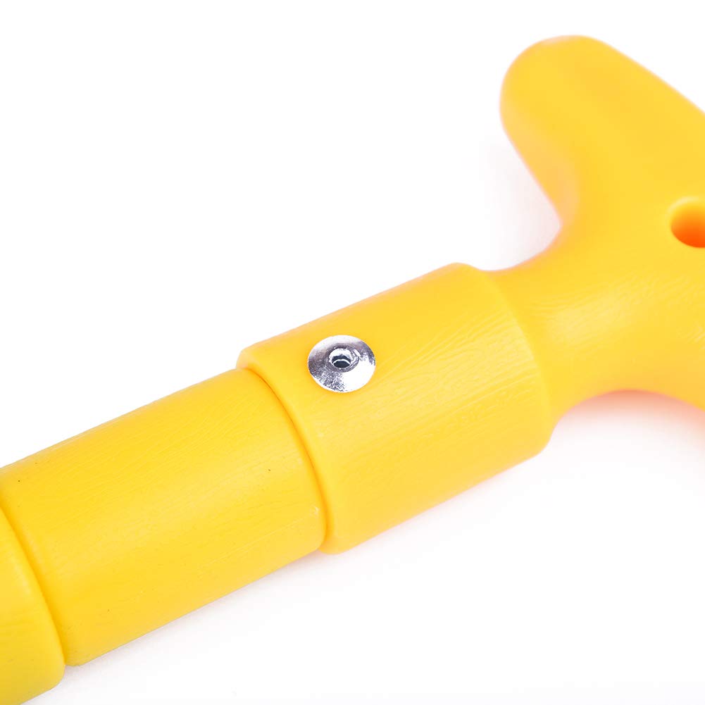 Pagaie télescopique en plastique pour kayak et canoë - En alliage d'aluminium - Pour bateau - Portable - Pour rafting, bateau, kayak, sports nautiques