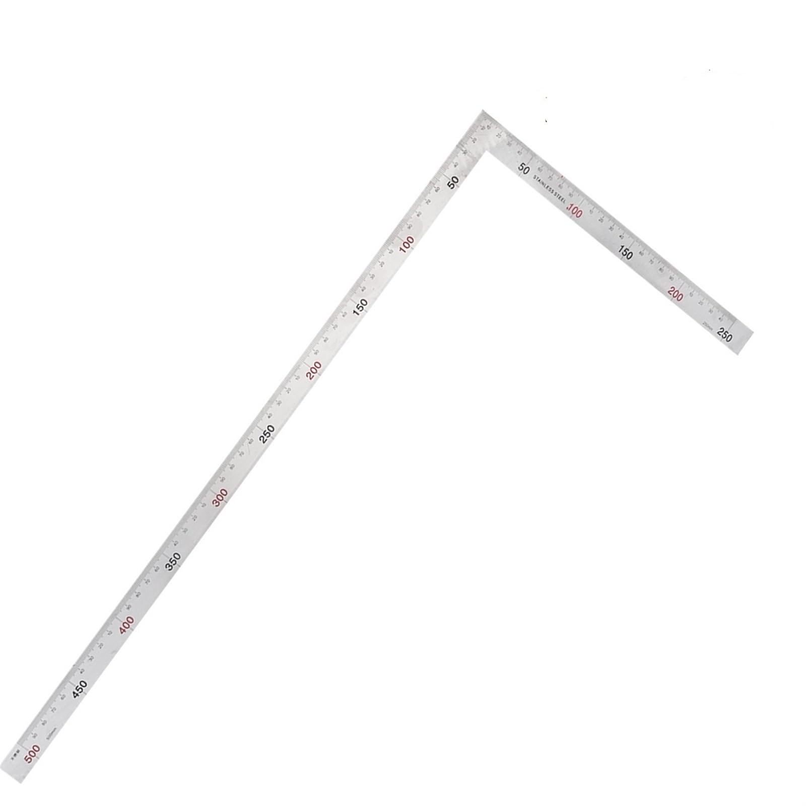 Outil de travail du bois ERICAT règle carrée aluminium rotative angle droit