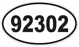 US Decal, Inc. Number 92302 Oval Sticker