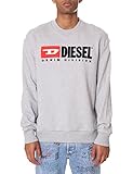 Diesel Herren S-Crew-Division SWEA Sweatshirt, Grau (Grey 912), X-Large (Herstellergröße: XL)