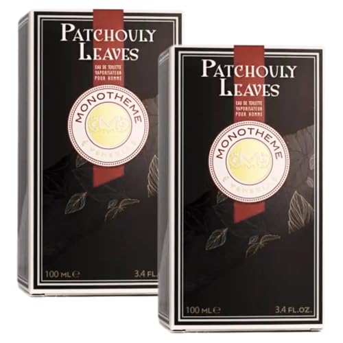 2x EDT Spray Fine Fragrances Venezia Classic Collection PATCHOULY LEAVES Pour Homme 100ml