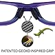 Setex Gecko Grip 1,8 mm Anti-Rutsch-Nasenpads für Brillen, (5 schwarze Paare), Mikrostrukturierte Fasern