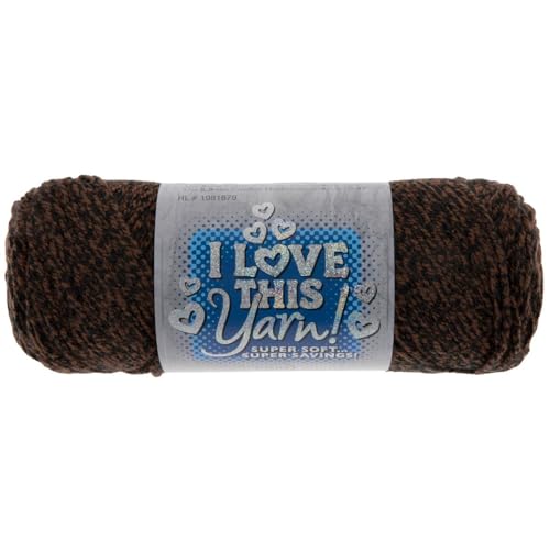 Image of Hobby Lobby Print I Love This Yarn, 889 Mahogany Singe, Set of 2 | 4 Medium Weight, 252 Yards Per Skein