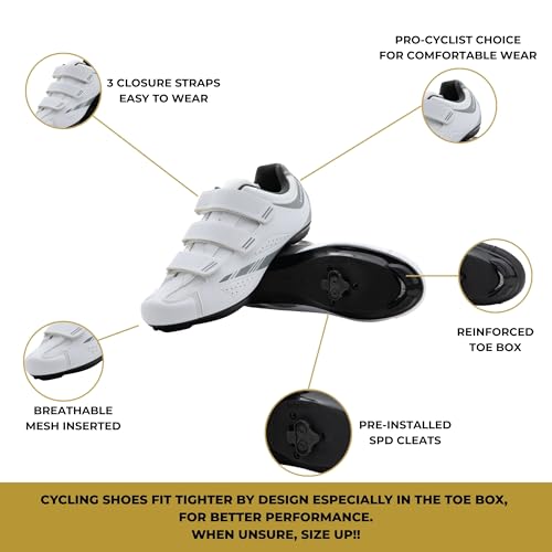 Image of Tommaso Pista SPD Cycling Shoes for Women - Ready to Ride with Pre-Installed SPD Cleats for Spin Classes & Indoor Bikes - Explore Variety Cycling Shoes & Bike Accessories