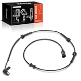 A-Premium ABS Wheel Speed Sensor Compatible with Fiat Model - 500 2012-2019 - Front Driver or Passenger Side, Replace# 68073058AA, 68073058AB