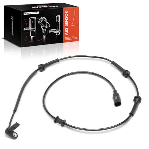 A-Premium ABS Wheel Speed Sensor Compatible with Fiat Model - 500 2012-2019 - Front Driver or Passenger Side, Replace# 68073058AA, 68073058AB