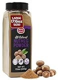 Spicy World Nutmeg Powder 17.6oz Jar (500g) - Premium Quality, Ground Nutmeg, Pure & Aromatic Spice for...