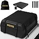 GADLANE Autodachtasche - 15 Kubikfuß wasserdichte Dachbox für Autos mit/ohne Dachträger, Anti-Rutsch-Matte, 4 stabile Türhaken, Zahlenschloss, Aufbewahrungstasche, langlebiges 820D Material - für