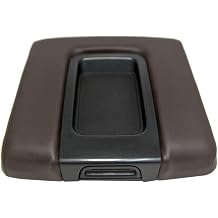 Console Lid Armrest Leather Cover Cocoa Front Center for Chevy for Tahoe 2014-2019 1pc Brown-Stitching Vinyl - CLALCFCT2C