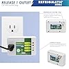 Refrigmatic MEGA, 2 in 1 Electronic Voltage & Surge Protector for Two Door Refrigerators 27 cu. ft. or More - 1005J
