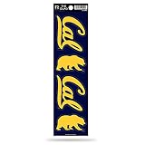 Rico Industries NCAA California Golden Bears Die Cut 4-Piece The Quad Sticker Sheet