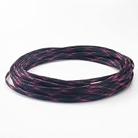 Gaine Tressée En Nylon Pour Câbles - Diamètre 4mm, Longueur 1.10m - Protection Et Organisation De Fils