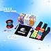 MAGICYOYO Dual Purpose Yoyo N11 Responsive Yo-yo for Kids 8-12 or Above, Professional Advanced Unresponsive Yo Yo with Unresponsive Bearing Kit + Glove+ Bag +12 Strings (Black Blue Red)