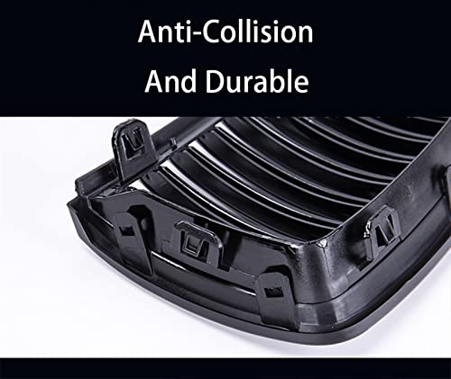 Grilles de calandre rein noir brillant pour BMW Série 3 E90 E91 accessoires auto avant