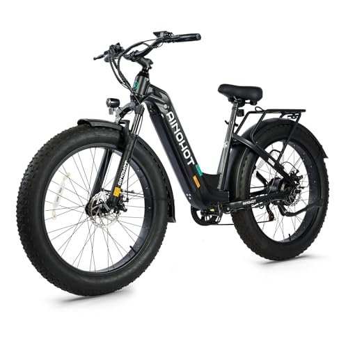 BHERRY Terra Electric Bike for Adults, 1000W Peak Ebike, 26"