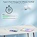 10FT for iPhone 17 16 15 Original Charger Fast Charging, Long USB C to C Charger Cable Cord with 20W Type C Fast Charger Block for iPhone 17 Pro Max/17Pro/16e/16 Pro/16 Plus/15/15 Pro max,iPad 3Pack
