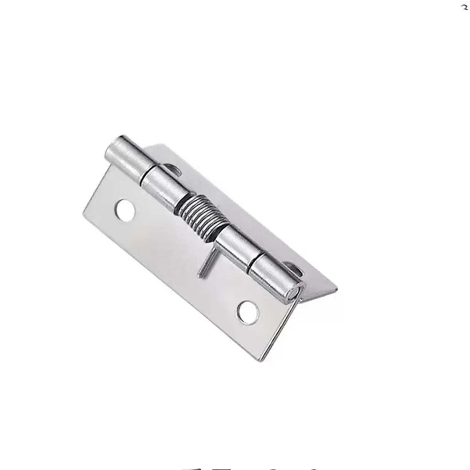 Wsqhao One Color 6Pcs Automatic Door Hinge Hydraulic Buffer Stainless Steel Self Closing Rebound Cabinet Hinges Windows For Doors(2.5 Inch)