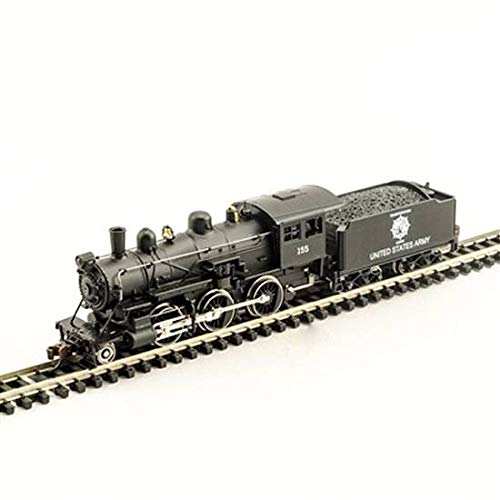 n scale steam locomotives dcc - Model Power MDP87615 N Scale US Army 2-6-0 Mogul Model Train Steam Locomotive