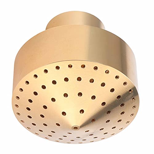 Messingsprinkler Brunnendüse mit Innengewinde Gartensprinkler für Springbrunnen Wassersprühkopf Landschaftsbewässerung (1 Zoll 32 mm Innenverzahnung)