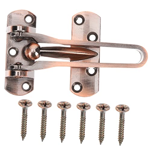 LALAFINA Serrure De Porte De Zinc Avec Sécurité Renforcée Verrou De Porte Pour Et Maison