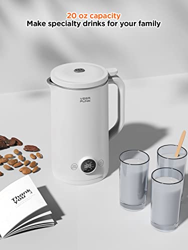 image for Vegapunk Nut Milk Maker Machine 20oz - Smart Automatic Cold and Hot Da