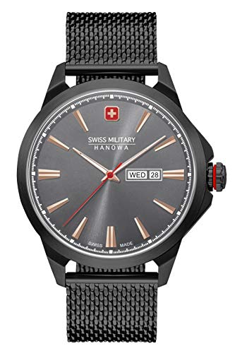 Montre Swiss Military Hanowa 06-3346.13.007 montre homme acier jour date