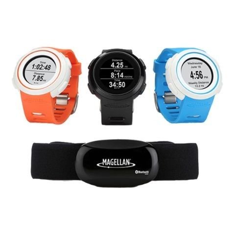 Magellan Echo Running Watch+Hrm Pink