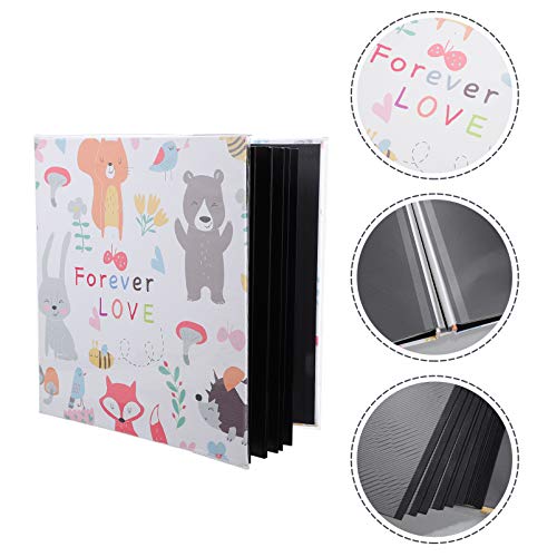 IMIKEYA Álbum de fotos de casamento Álbum de fotos de bebê para crescimento da família Álbum de aniv