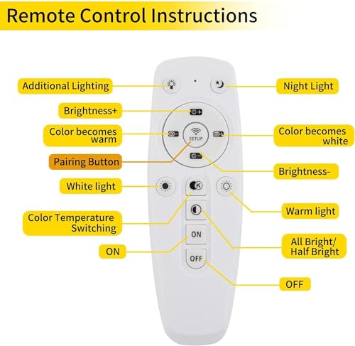 Applique murale LED extérieur d'intérieur dorée et dimmable avec télécommande - 6