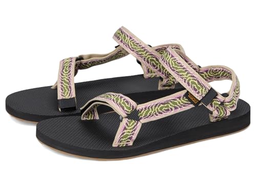 Image of Teva Women's Original Universal Sport Sandal, Archive Topo Olive /Eggplant, 7