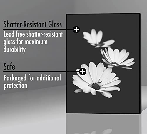 Americanflat Front Loading 8.5X11 Picture Frame In Black - Set Of 6 - Thin Frameless Picture Frames With Shatter Resistant Glass And Pop-In Easel Stand For Horizontal And Vertical Display #TOP3