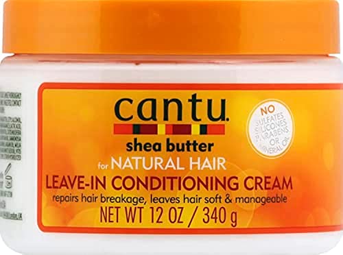 CANTU SHEA BUTTER FOR NATURAL HAIR LEAVE-IN CONDITIONING CREAM 340G