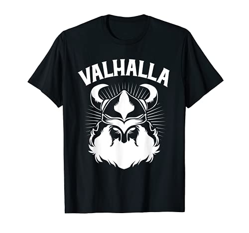 Noruego Vikingo Escandinavo Norse Valhalla Para Hombres Camiseta