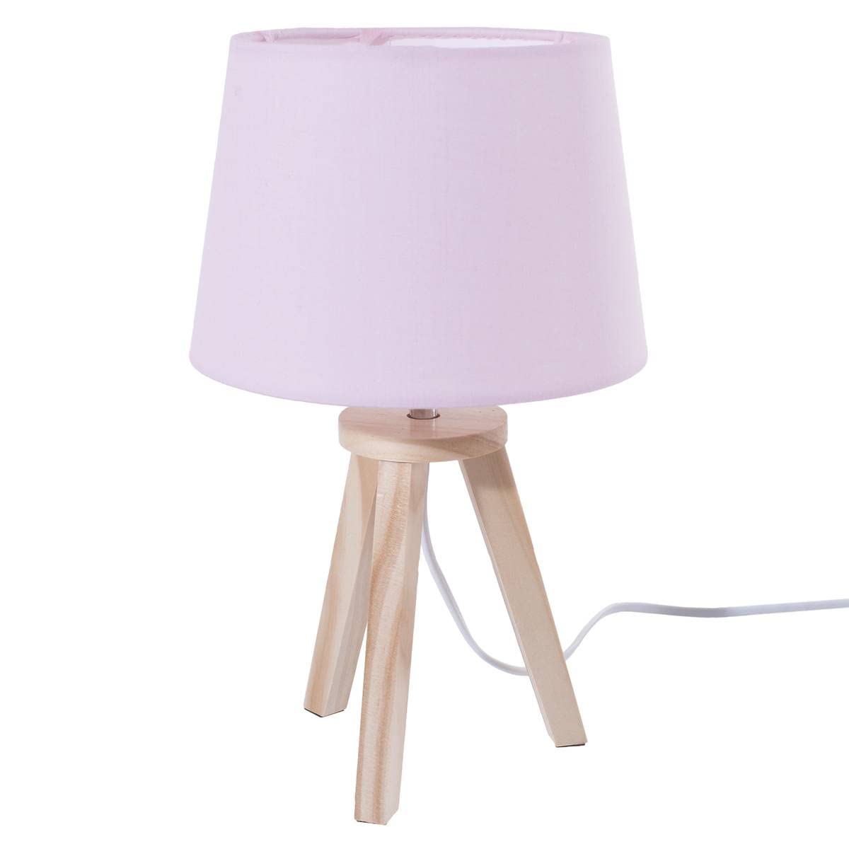 Atmosphera - Lámpara trípode Infantil - Rosa A. 31 cm