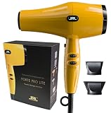 JRL Professional Secador de Cabelo Forte Pro Lite FP2020L, Amarelo, 2400W, 220V, Ultra-Leve, 2 Temperaturas, Função Turbo