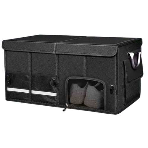 Fogukier Organizador De Maletero, Organizador Plegable De Almacenamiento Para Maletero, Caja De Almacenamiento Impermeable Con Múltiples Compartimentos, Conductor Mujeres Hombres Coche Camión SUV