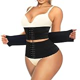 QACIVIQ Segmented Waist Trainer for Women Waist Cincher Shapewear for Women Tummy Control Workout Bo