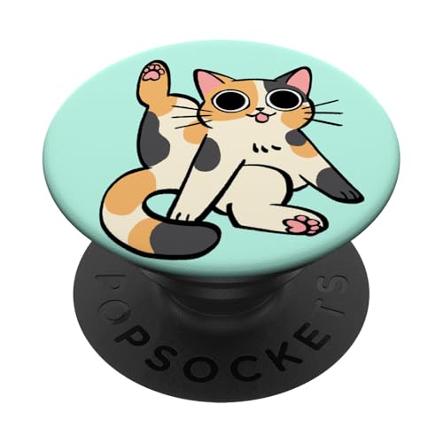 PopSockets Phone Grip Cat PopSocket - Clean Cat PopSockets Adhesive PopGrip