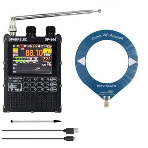 Radio FM AM SW TEF6686 pour capter le monde en voyage grâce à son grand écran tactile