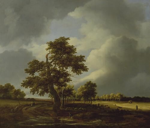 Art murale impression Jacob Van Ruisdael peinture moderne 60x90