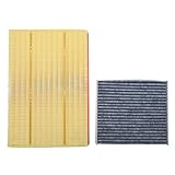 Dxuekeo Engine & Cabin Air Filter Kit Compatible with Dodge Ram 1500 2500 3500 Pickup 2002-2010 Fit