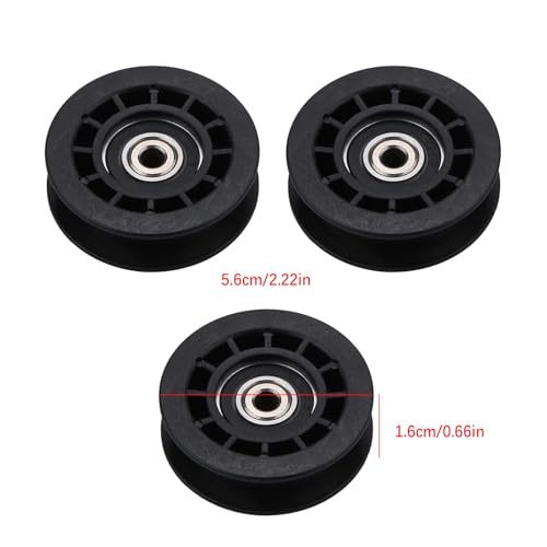 ZEZEFUFU 3PCS Lawn Mower Idler Pulley for Husqvarna 22